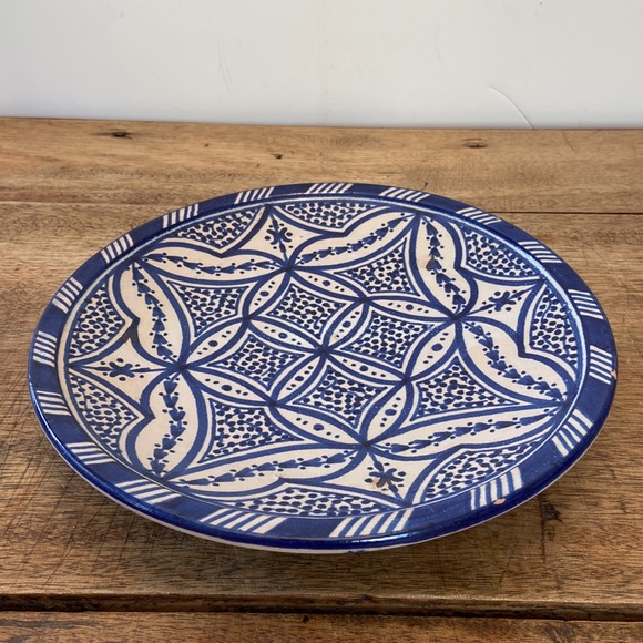 Moroccan Ceramic Plate - Picture 10 of 11